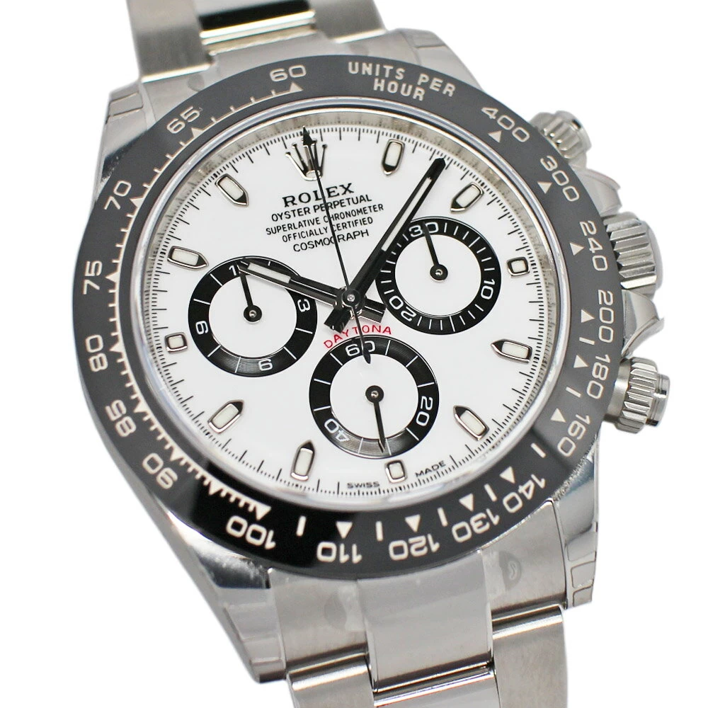 [Nagoya] [ROLEX] Rolex Daytona 116500LN Random White SS Self-Winding Warranty Included 2020 Sticker Like New