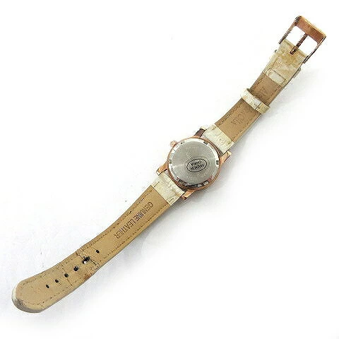 Alessandra Aura ALESSANDRA OLLA Solar Life Waterproof Leather Belt Gold Color ■U180 Women's 230313