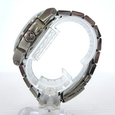 Seiko SEIKO Junk 7D48-0AA0 Kinetic Perpetual Calendar Quartz Silver Current Condition ■SM0 230421