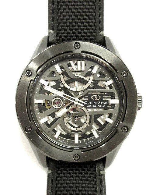 Unused Orient ORIENT Star STAR M34 Avantgarde F8 Skeleton Black Black RK-BZ0002B Automatic Watch 231006