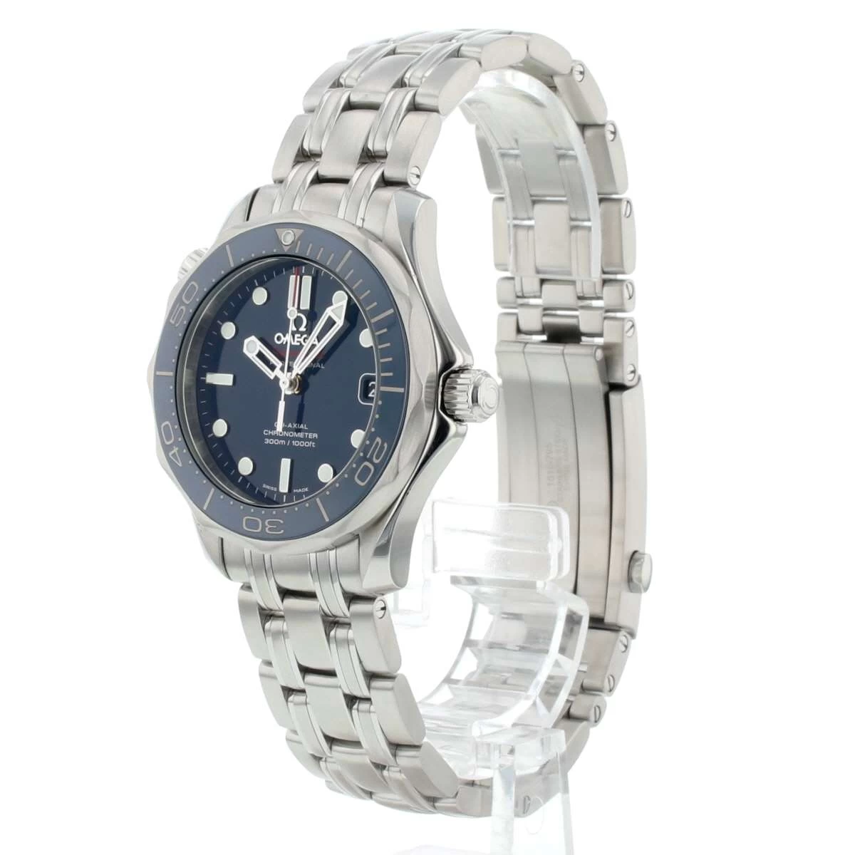 [Warranty Included] [OH. Finished] Omega 212.30.36.20.03.001 Seamaster 300m Professional Blue Dial SS Self-winding