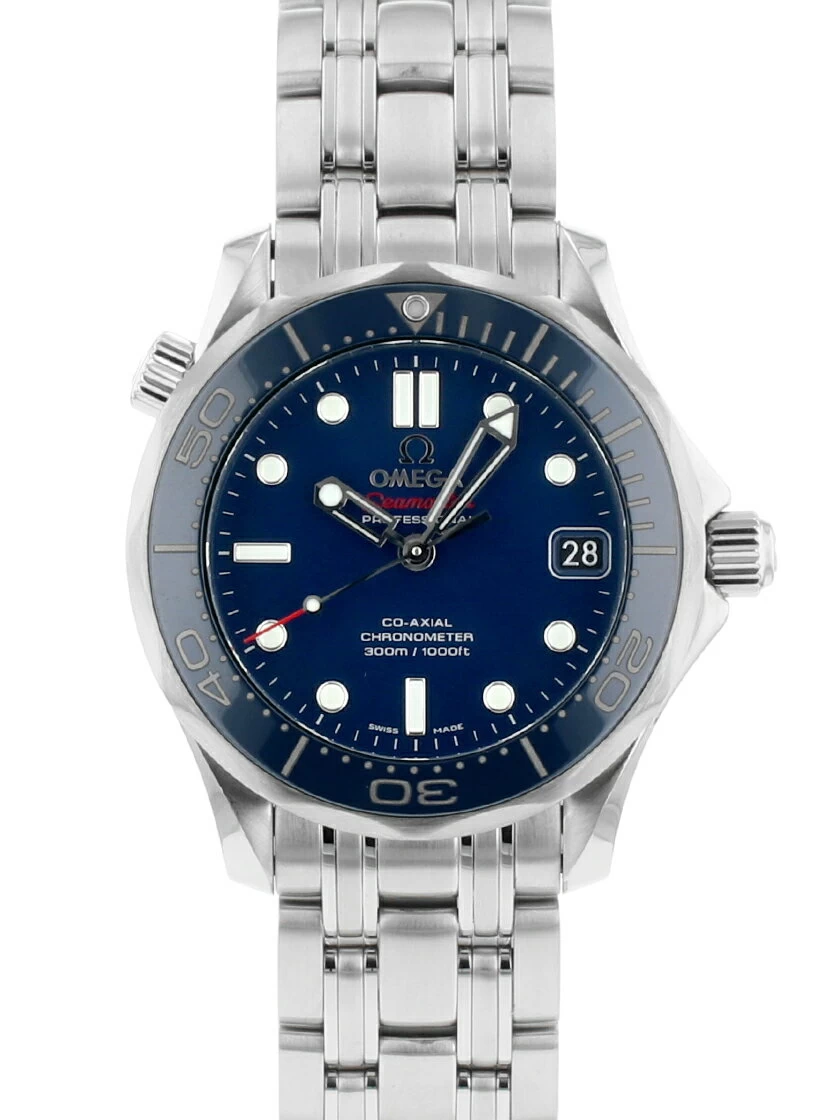 [Warranty Included] [OH. Finished] Omega 212.30.36.20.03.001 Seamaster 300m Professional Blue Dial SS Self-winding