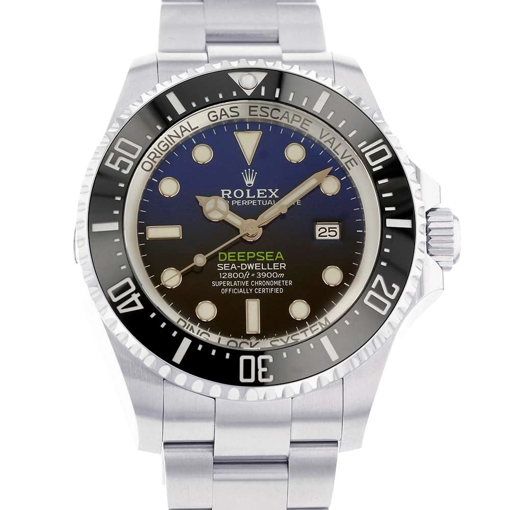 Rolex Sea-Dweller Deepsea D Blue Random Serial Roulette 126660 ROLEX WATCH DIVER 