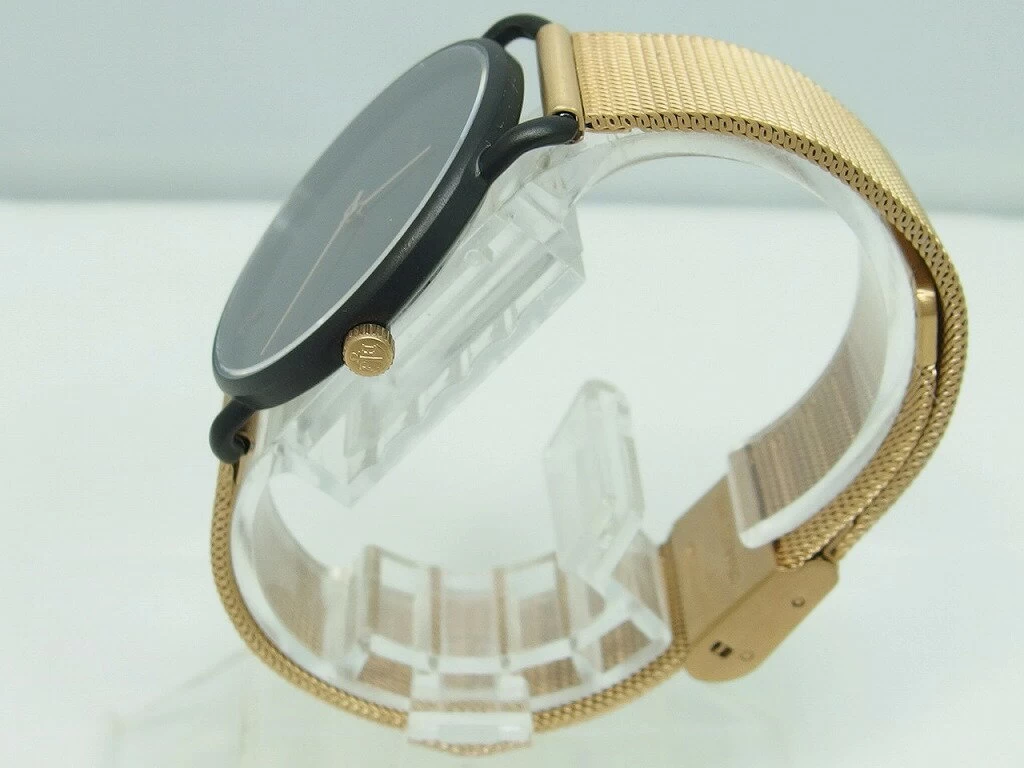 PAUL HEWITT PAUL HEWITT ANALOG QUARTZ BLACK GOLD COLOR 