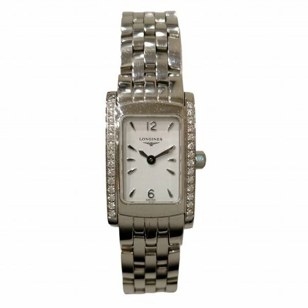 Longines Dolce Vita L 5.158.0 quartz rhinestone bezel ladies 