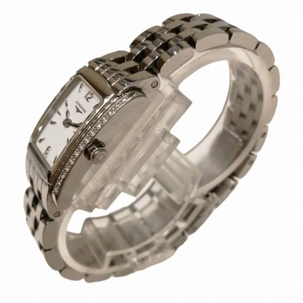 Longines Dolce Vita L 5.158.0 quartz rhinestone bezel ladies 