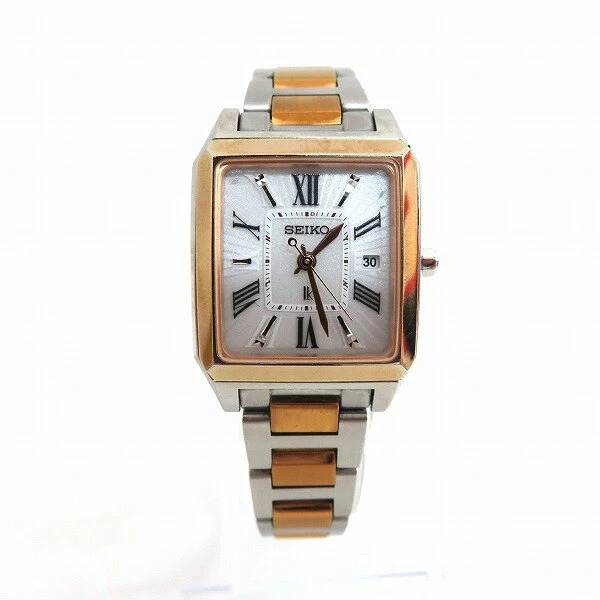 Seiko Kia 1B22-0CF0 Radio Wave Solar Women 