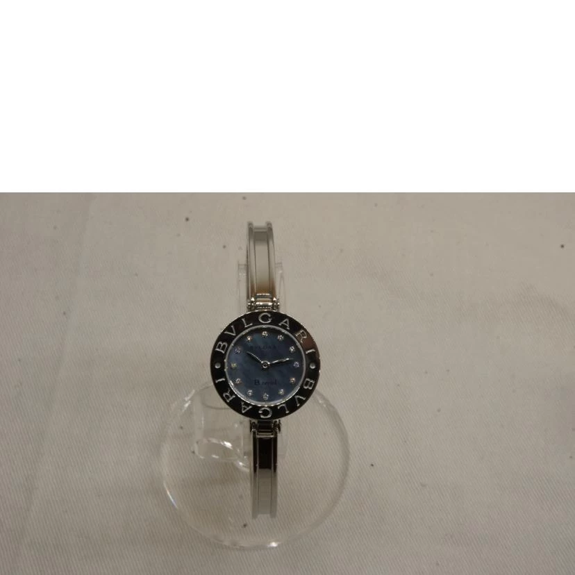 BVLGARI BVLGARI BVLGARI Shell 12P Diamond SS/BZ22s/D19****/Ladies Watch/AB Rank/92