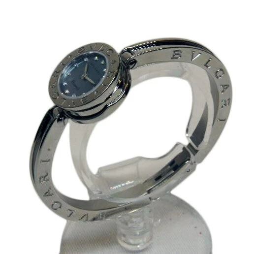 BVLGARI BVLGARI BVLGARI Shell 12P Diamond SS/BZ22s/D19****/Ladies Watch/AB Rank/92