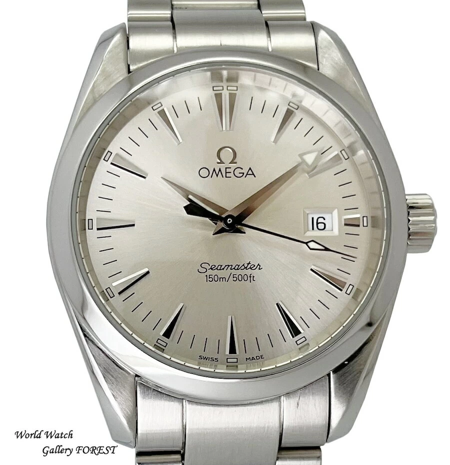 OMEGA Omega Seamaster Aqua Terra 2518.30 Boys Quartz Silver Dial Exterior Finish A Rank