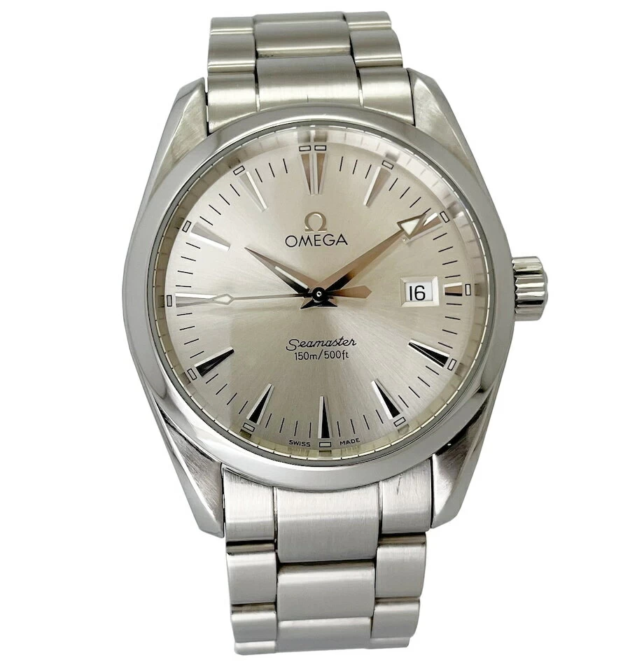 OMEGA Omega Seamaster Aqua Terra 2518.30 Boys Quartz Silver Dial Exterior Finish A Rank