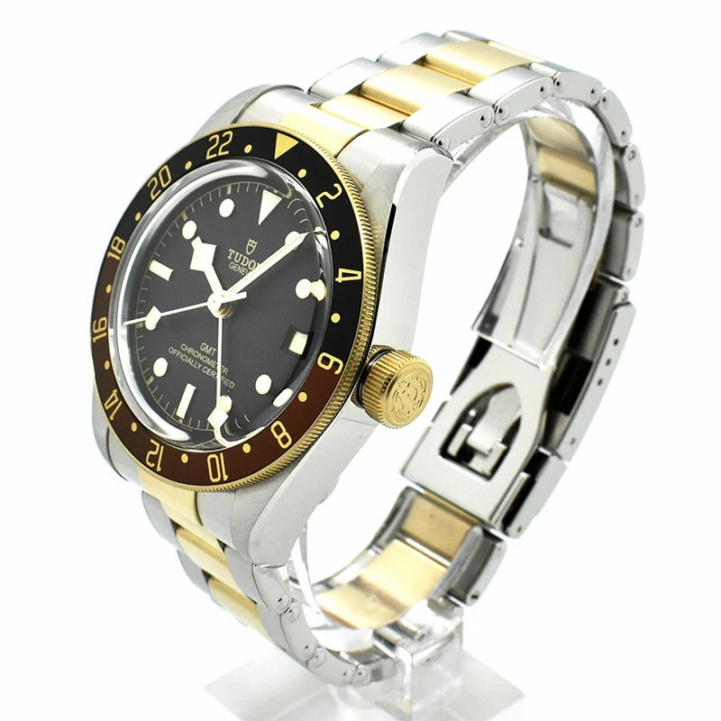 [International Warranty Available] [Exterior Finished] Tudor (Tudor) TUDOR Heritage Black Bay GMT S&G Ref.79833Mn 41mm Black USED　